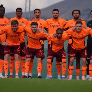 Trabzonspor hazırlık maçında gol oldu yağdı